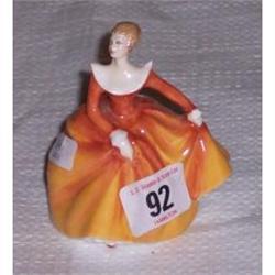 3½" ROYAL DOULTON FIGURINE "FRAGRANCE"  HN