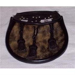 LEATHER KILT SPORRAN