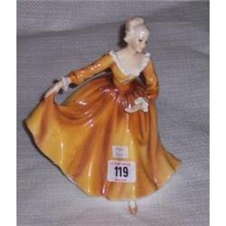 7½" ROYAL DOULTON FIGURINE "KIRSTY" HN 238