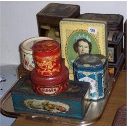 13 VARIOUS COLLECTORS TINS