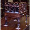 Image 1 : FINE VICTORIAN 1 DRAWER ROSEWOOD CANTERBER