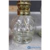 Image 3 : (3) Glass Oil Lamps