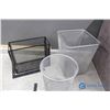 Image 3 : Wire Mesh Office Baskets