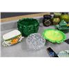 Image 3 : Assorted Decor - Hand Fan, Candy Dishes, Vases