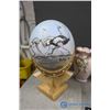 Image 8 : Ostrich Painted Egg, Decor, In Box Wall Plaque & Related