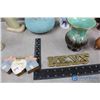 Image 2 : Assorted Decor - Marble Book Ends, Brass Key Hook