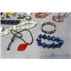Image 4 : Assorted Jewelry Including Necklaces, Bracelets & More