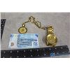Men's Gold Nixon Corporal Watch, Ladies Gold Necklace & Peso 20 Bill