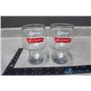 (2) Lethbridge Pilsner Glasses