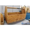 Image 2 : **Wooden Tool Box & Organizer