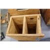 Image 4 : **Wooden Tool Box & Organizer