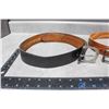 Image 2 : (2) Leather Belts
