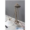 Image 4 : **Vintage Light Fixture w/Shades