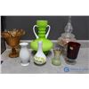 Image 1 : Assorted Glass Vases & Decor