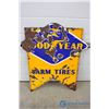 Image 2 : **Good Year Double Sided Porcelain Sign