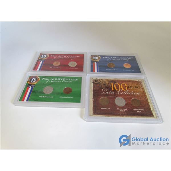 50th, 75th & 100th Anniversary of American Coinage Sets