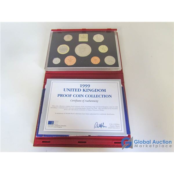 1999 Princess of Wales UK Coin Set