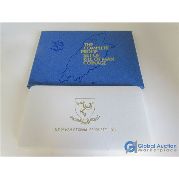 1971 & 1978 Isle of Man Decimal Proof Sets