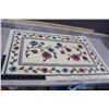 Image 2 : Floral Decorated Rug