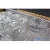 Image 8 : Assorted Clear Glass Dishes & Bowls