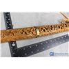 Image 3 : Ornate Wooden Carved Decorative Blade