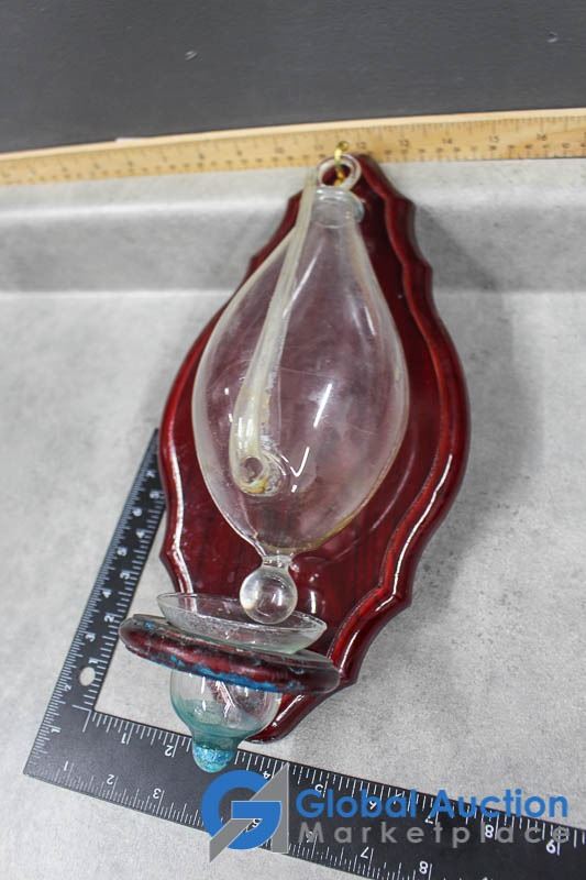Oil Lamp Sconce