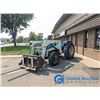 Image 1 : Universal 550DTC MFWD Tractor w/FEL & Pallet Fork - Running & Driving