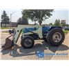 Image 2 : Universal 550DTC MFWD Tractor w/FEL & Pallet Fork - Running & Driving