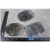 Image 5 : (3) Belt Buckles