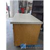 Image 4 : **Wooden Base Cabinet w/Arborite Top