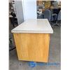 Image 5 : **Wooden Base Cabinet w/Arborite Top
