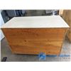 Image 6 : **Wooden Base Cabinet w/Arborite Top