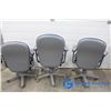 Image 3 : (3) Office Chairs on Wheels BID PRICE X3