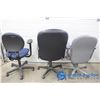Image 5 : (3) Office Chairs on Wheels BID PRICE X3