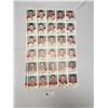 Image 2 : 3 Uncut Sheets of 1987 Calgary Flames Trading Cards