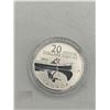 Image 2 : 2011 Royal Canadian Mint $20 .9999 Fine Silver Coin. Canoe