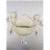 Image 2 : Angel Cherub Wall Sconce. Ceramic