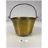 Image 1 : Very Nice Antique Brass Bucket with Lid