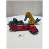 Image 1 : Nice Lot of Vintage Tin Toys As Found