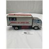 Image 1 : Vintage Armored Car Savings Bank Friction Tin Toy