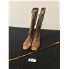 Image 1 : 1920's Ward's Boots size 7 and an Antique Riding Crop