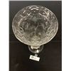 Image 2 : Tall Antique Etched Vase Cyclamen Design
