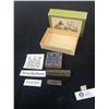 Image 1 : Vintage Hudon's Bay Company Letterpress Printing Blocks, Metal on Wood