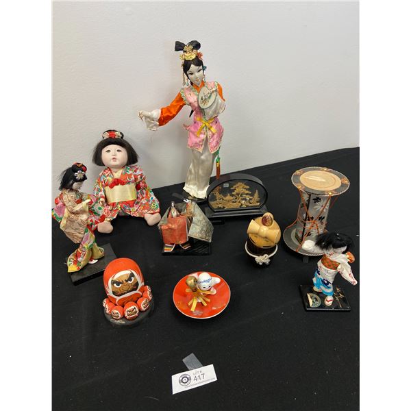 Nice Asian Lot of Dolls etc