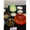 Image 2 : Nice Vintage Glass Lot Cups, Vases Beswick etc