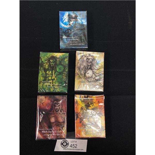 Lot of 5 Unopened Magic Trading Cards