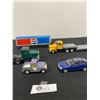 Image 2 : Nice Toy Tray Lot, Semi Trailers, Cars etc