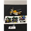 Image 1 : Nice Tray Lot of  Motorcycles Large Motorcycle is a Rare Tonka