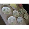 Image 2 : 12 Belleek Plates, Saucers, and Cups 4 Lu-Ray Pastels