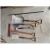 Image 1 : 6 Yard Tools - Fencing bar, Spades, Shovels